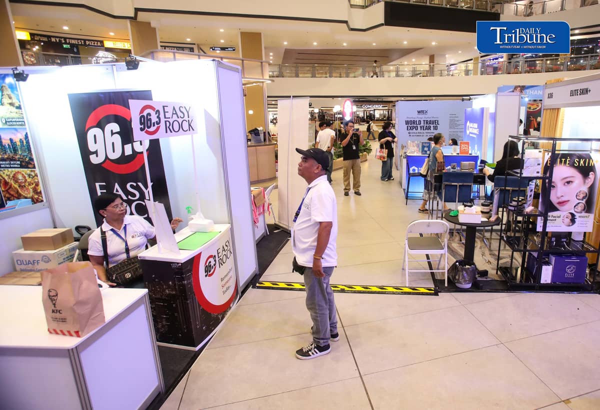 (October 23 2026) People visit at World Travel Expo Year 10 at Ayala Malls TriNoma in Quezon City on Friday, October 23, 2026, to check out different options of travel packages during the opening. The three-day event brings together tourism businesses and destinations, giving visitors the opportunity to explore travel experiences and plan their next holiday. Carrying the theme “Xtraordinary Journeys, Xceptional Memories,” the expo runs until October 25. The event marks WTE’s first time at TriNoma, expanding its reach to travelers in Quezon City and nearby communities. Photo/Analy Labor