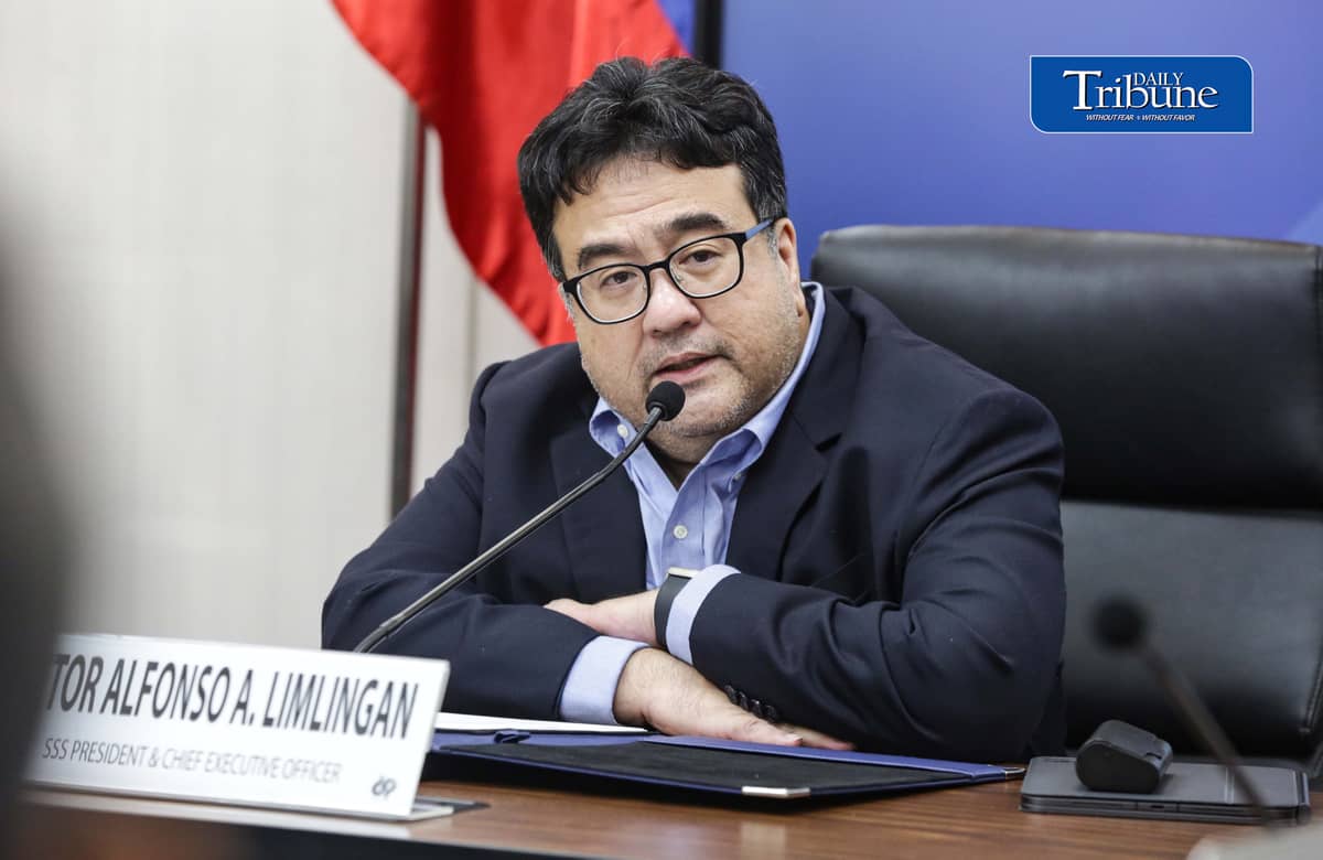 (October 23 2026) Newly-appointed Social Security System (SSS) President and CEO Victor Alfonso Limlingan, held a press conference, on Friday, October 23, 2026, to meet the media following his appointment, held at SSS Main Office in Quezon City. Limlingan who is a finance and investment professional. Photo/Analy Labor
