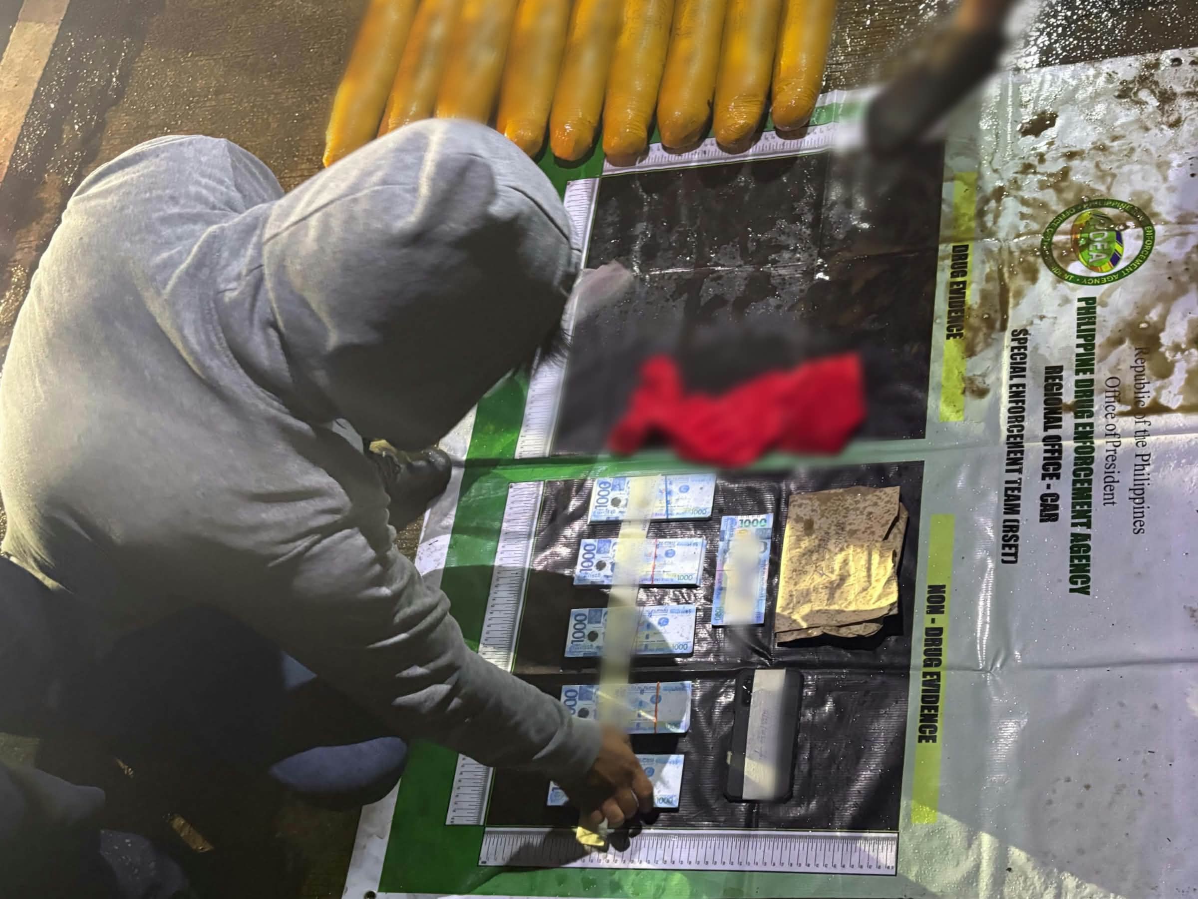 Over P2M in dried marijuana seized in Benguet drug bust