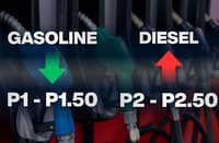 FUEL industry forecast see diesel prices rising by P2 to P2.50 while gasoline prices may fall P1 to P1.50 next week. Oil prices remain elevated because of uncertainty in the Middle East and attacks by Ukraine on Russian refineries.