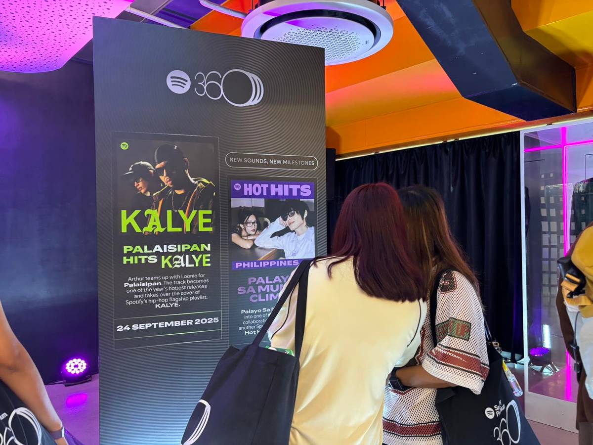 Arthur Nery's Spotify 360 Museum  October 22 at New Clark City Athletics Stadium in Capas, Tarlac.