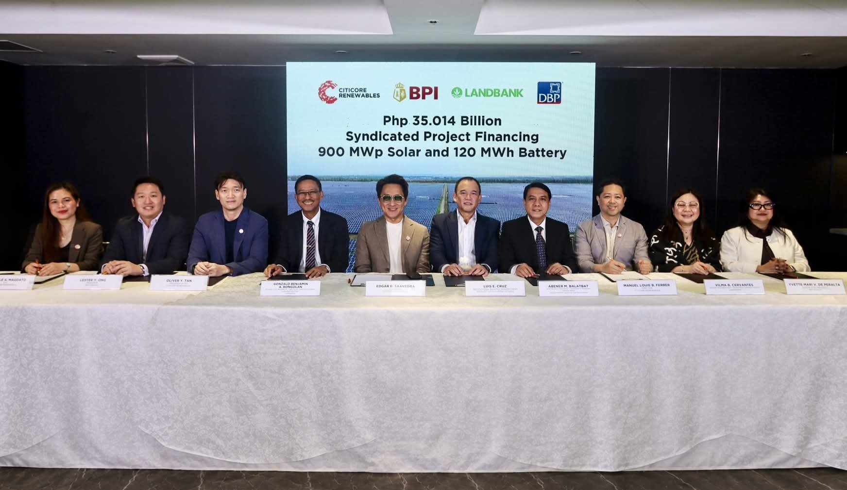 Citicore Renewables gets P35B vote of confidence for 900 MWp Batangas solar projects