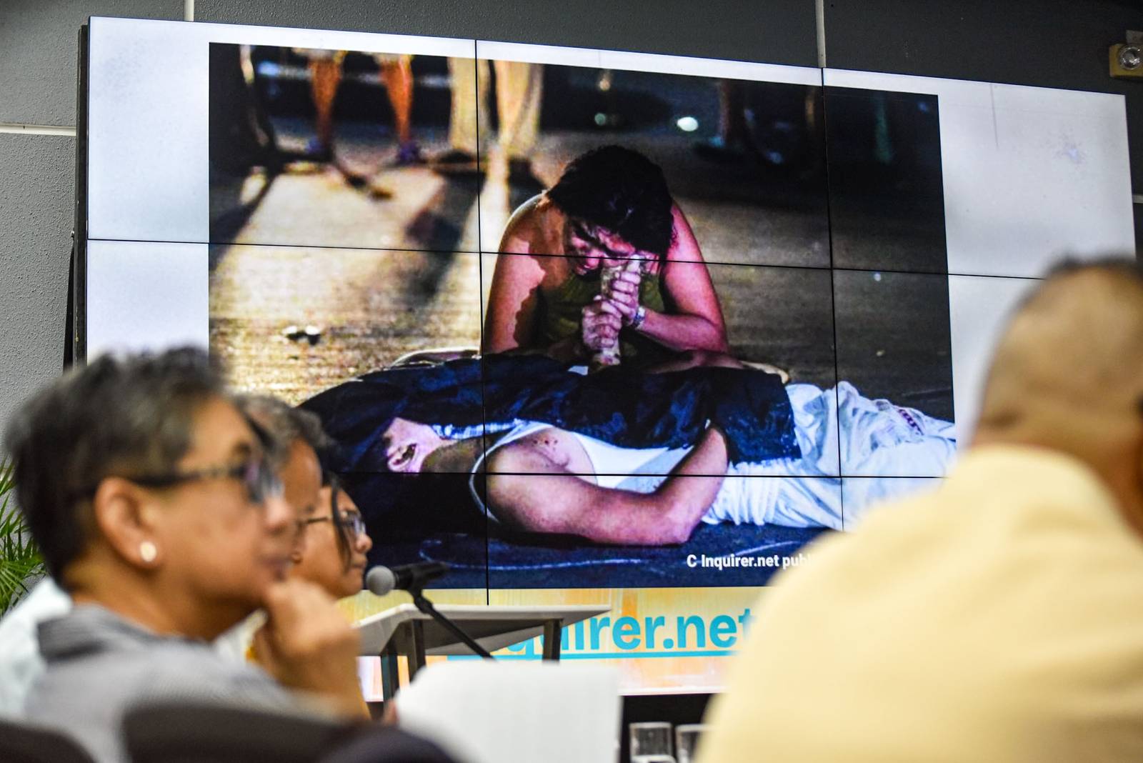 Nanette Castillo, mother of Aldrin Castillo tesitified and recounts her experience nine years after her son was shot dead on a street in Tondo, Manila last, October 6, 2017 at the 5th Public Truth-Telling Session of the Truth Commission at the Adamson University on October 23. l Zedrich Xylak Madrid