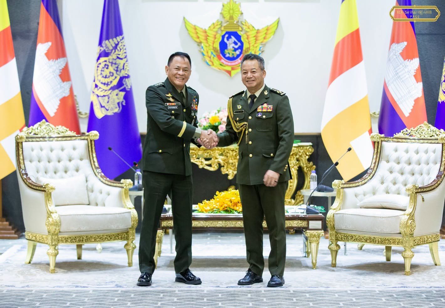 AFP chief visits Cambodia–Thailand border observation site