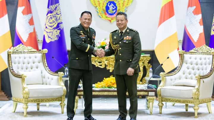 AFP chief visits Cambodia–Thailand border observation site