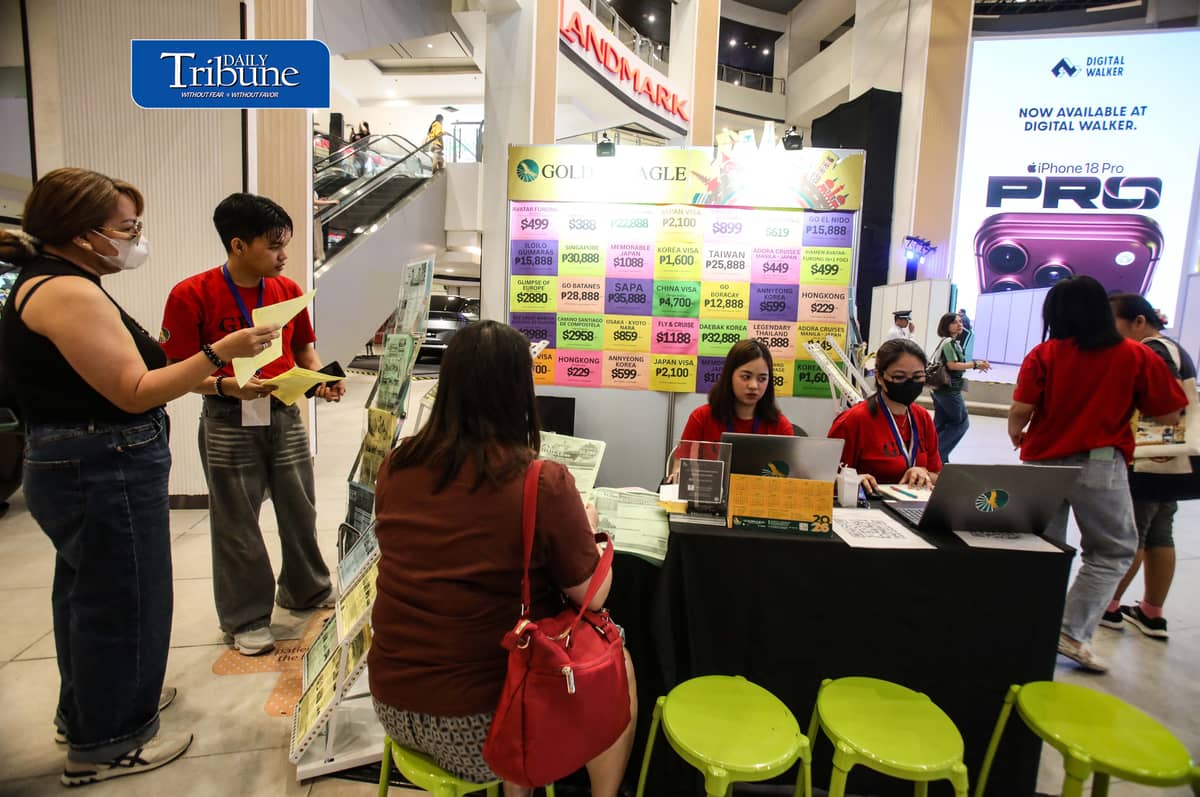 (October 23 2026) People visit at World Travel Expo Year 10 at Ayala Malls TriNoma in Quezon City on Friday, October 23, 2026, to check out different options of travel packages during the opening. The three-day event brings together tourism businesses and destinations, giving visitors the opportunity to explore travel experiences and plan their next holiday. Carrying the theme “Xtraordinary Journeys, Xceptional Memories,” the expo runs until October 25. The event marks WTE’s first time at TriNoma, expanding its reach to travelers in Quezon City and nearby communities. Photo/Analy Labor