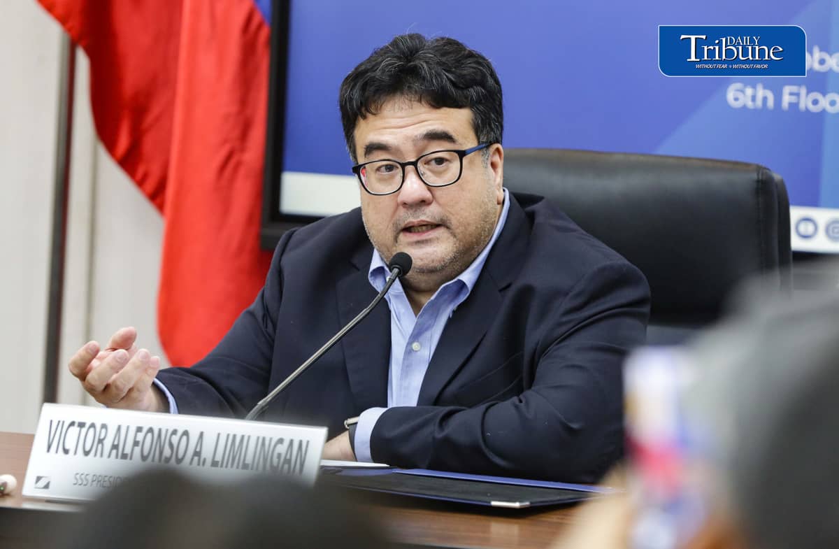 (October 23 2026) Newly-appointed Social Security System (SSS) President and CEO Victor Alfonso Limlingan, held a press conference, on Friday, October 23, 2026, to meet the media following his appointment, held at SSS Main Office in Quezon City. Limlingan who is a finance and investment professional. Photo/Analy Labor