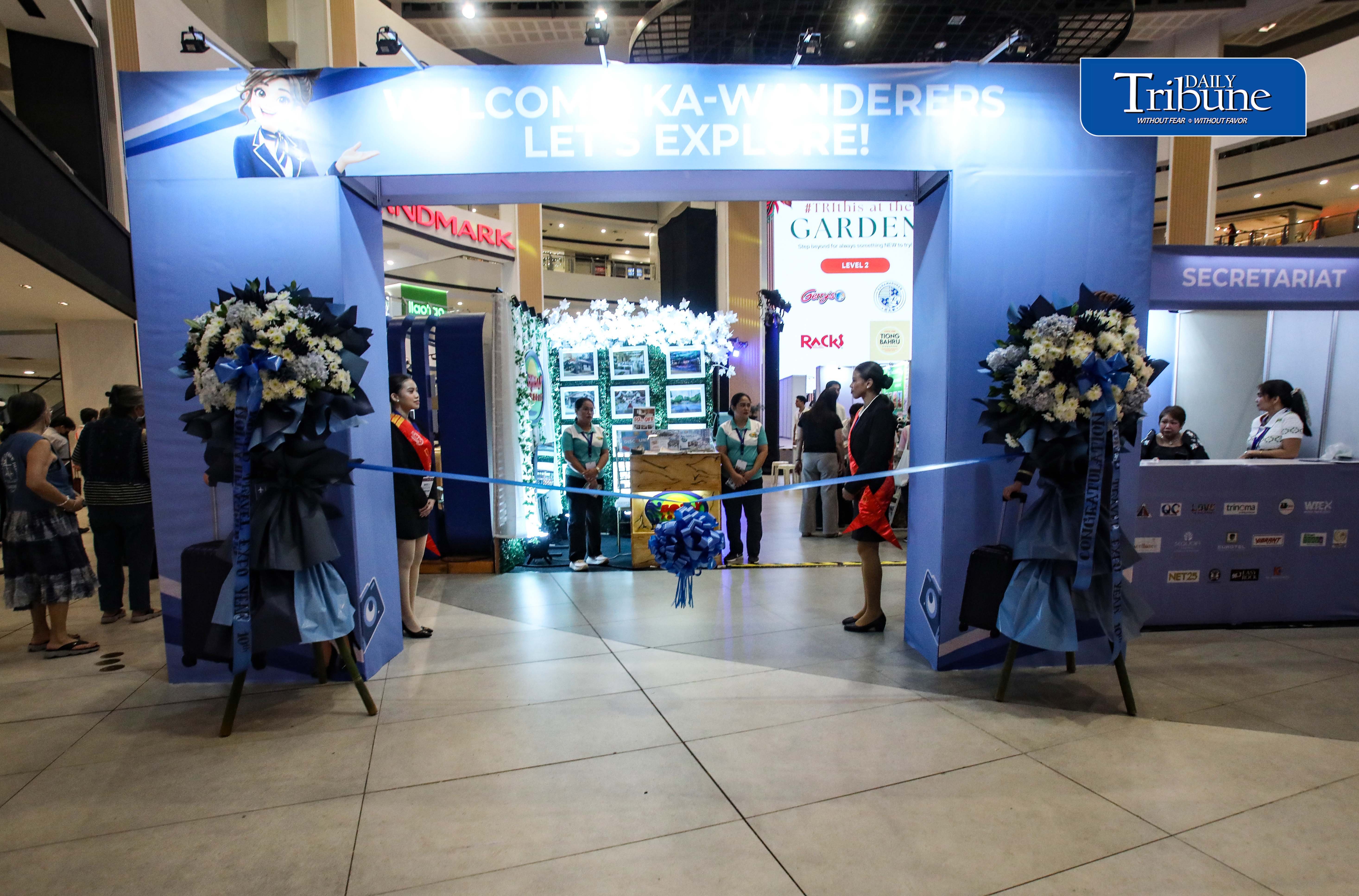 Trinoma world travel expo
