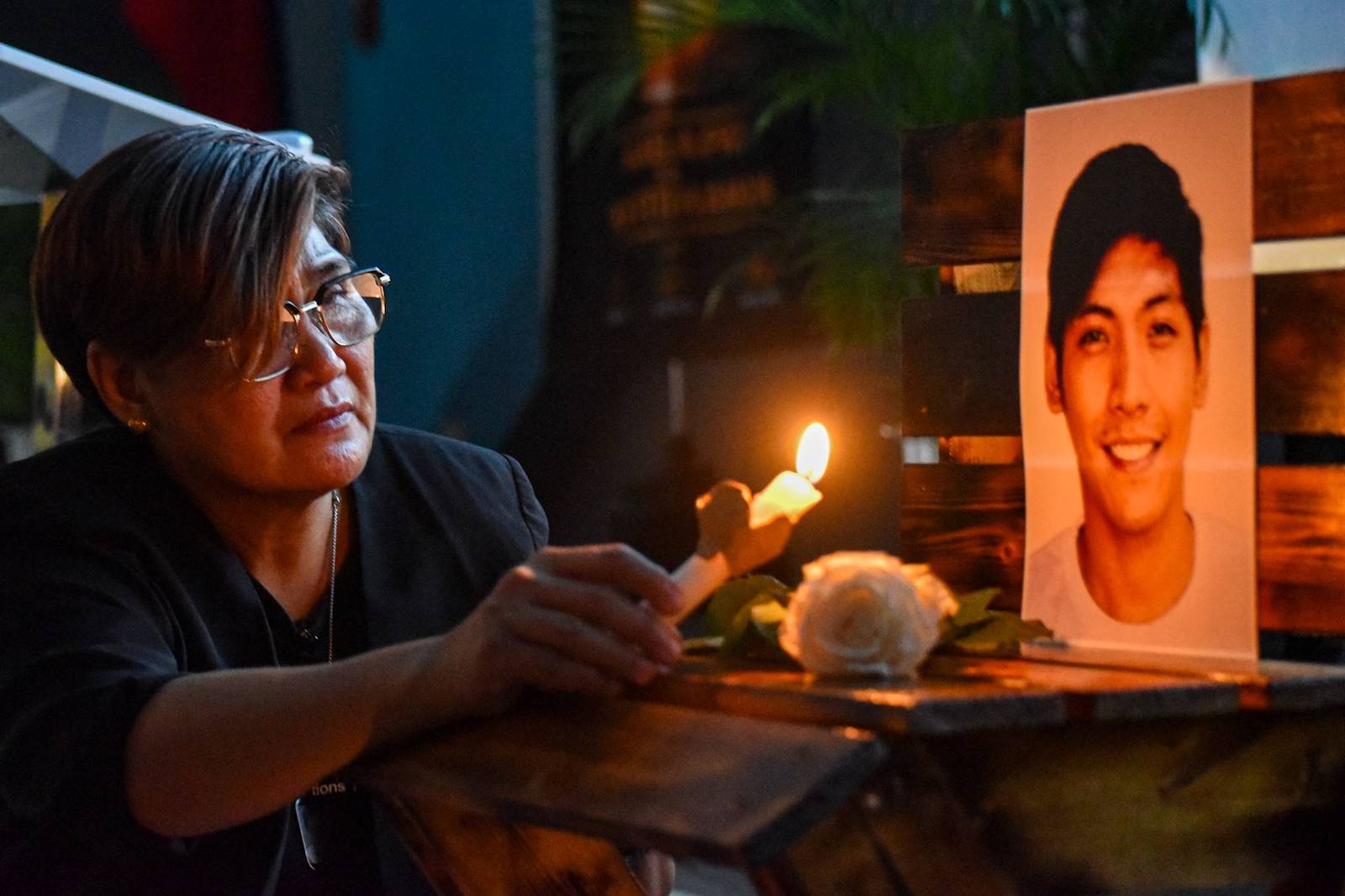 Nanette Castillo, mother of Aldrin Castillo tesitified and recounts her experience nine years after her son was shot dead on a street in Tondo, Manila last, October 6, 2017 at the 5th Public Truth-Telling Session of the Truth Commission at the Adamson University on October 23. l Zedrich Xylak Madrid