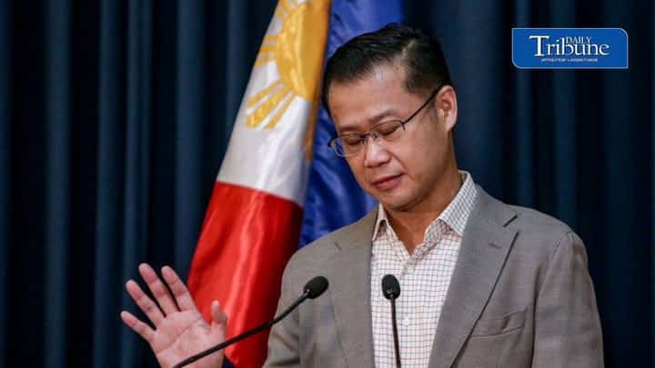 Senate President Win Gatchalian during his first media briefing on Thursday, 18 June after being officially installed to the chamber's top post a day earlier.