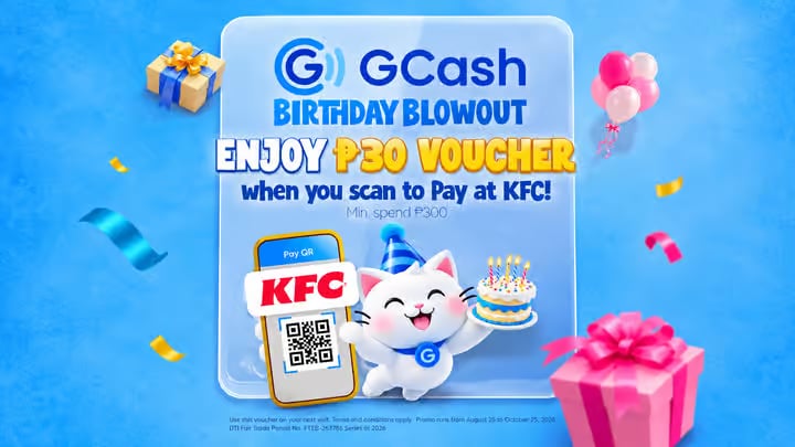 GCash rolls out birthday deals and prizes