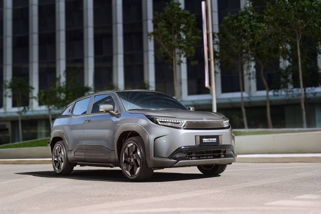 URBAN Cruiser BEV caters to first-time EV buyers as Toyota’s most accessible fully electric model.