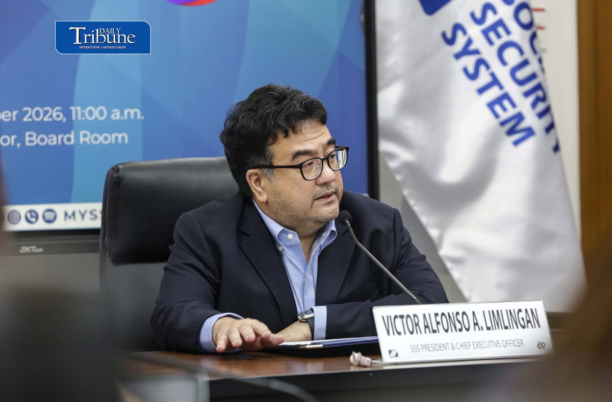(October 23 2026) Newly-appointed Social Security System (SSS) President and CEO Victor Alfonso Limlingan, held a press conference, on Friday, October 23, 2026, to meet the media following his appointment, held at SSS Main Office in Quezon City. Limlingan who is a finance and investment professional. Photo/Analy Labor
