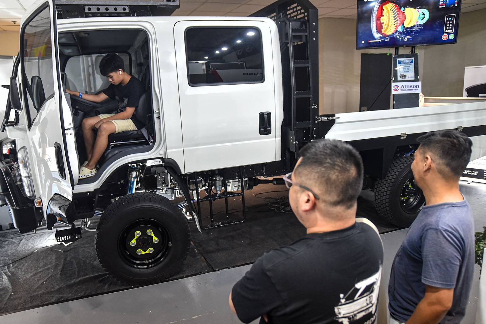 Truck enthusiasts and industry representatives explore commercial vehicles and automotive innovations during the inaugural Philippine International Truck Show (PITS) at the SMX Convention Center in Pasay City on October 23. 

The three-day event, organized by the Truck Manufacturers Association, Inc. (TMA) and the Automotive Body Manufacturers Association of the Philippines, Inc. (ABMAP), showcases trucks and transport solutions for cargo delivery, public transport, construction, and other commercial uses. l Zedrich Xylak Madrid