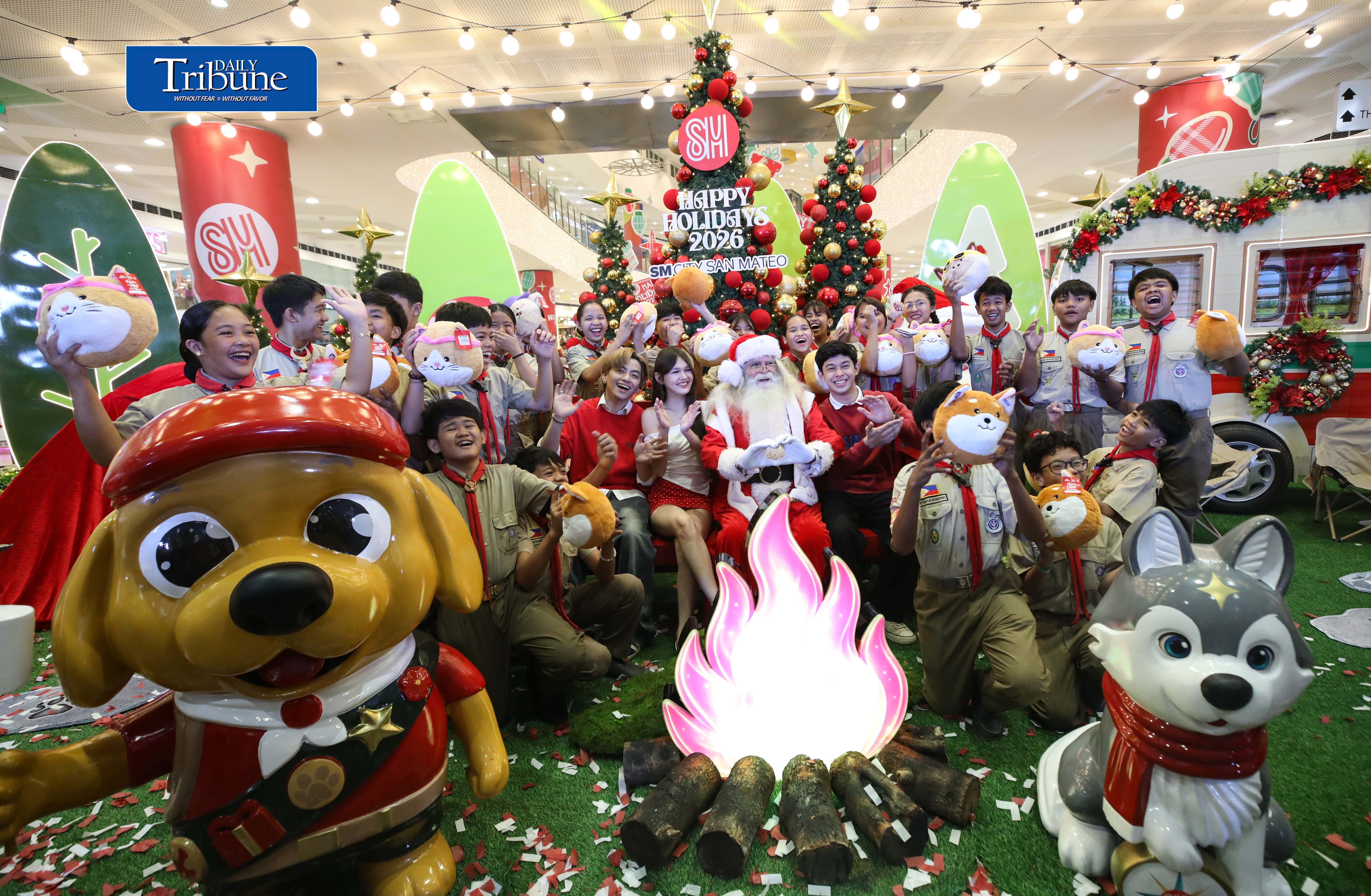 SM San Mateo Kicked off Christmas Celebration 