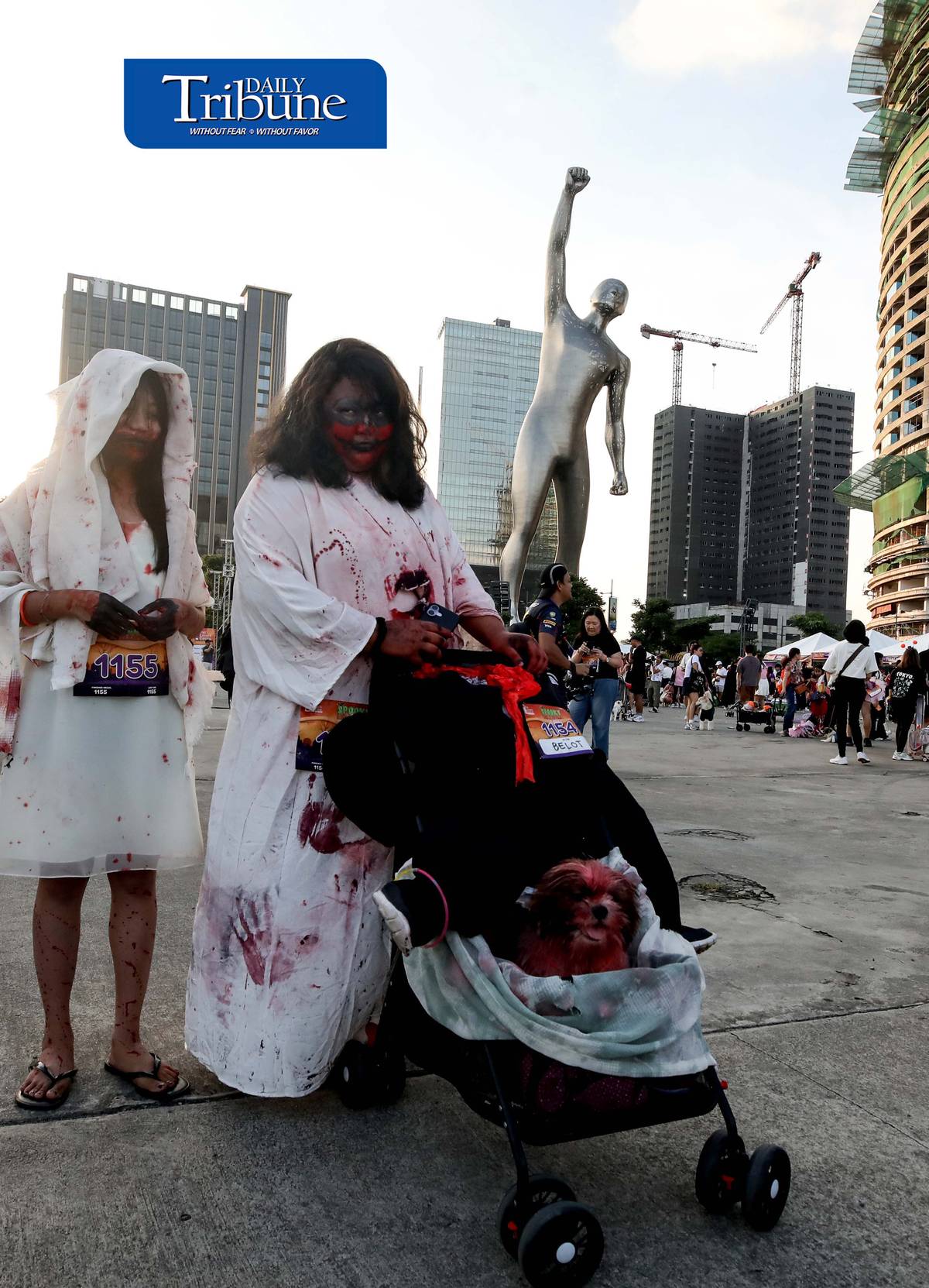 (October 24 2026) Pets and furparents wear halloween costumes as they join the Pet Lover’s Calentre Spooky Walkathon 2026 at the Bridgetowne Destination Estate in Pasig City on Saturday, October 24, 2026. Photo/Analy Labor
