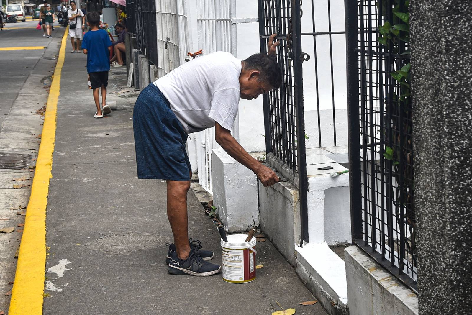 Gravekeepers and caretakers clean and maintain gravestones at the Manila North Cemetery in Manila, on October 24.

The Manila North Cemetery expects around 2 million visitors for this year's Undas. l Zedrich Xylak Madrid