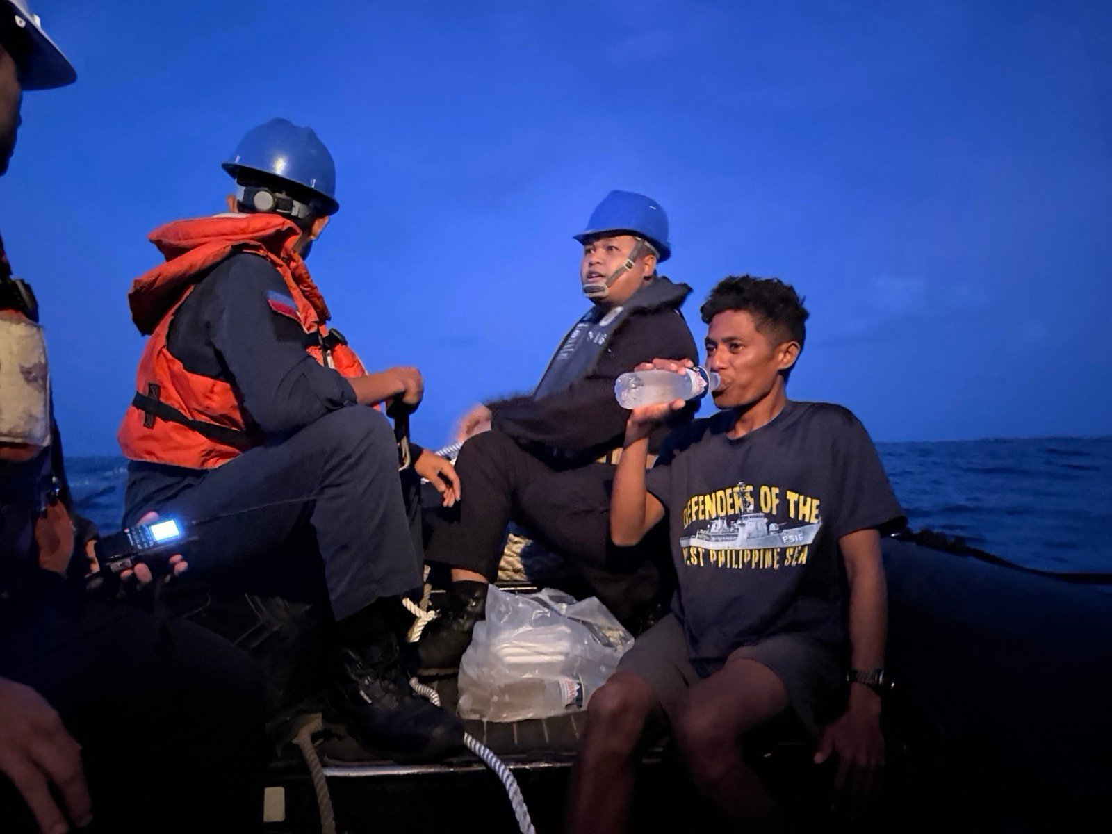 Navy rescues fisherman stranded at sea for nine days off Mindoro