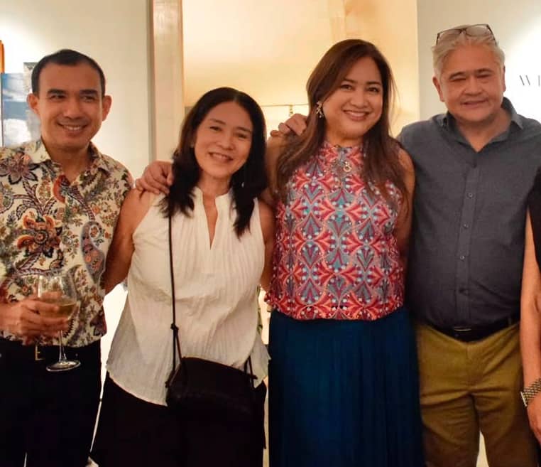 JAIME Ponce de Leon, Triccie Syquia, Pixie Ferrer and Mike Ferrer.