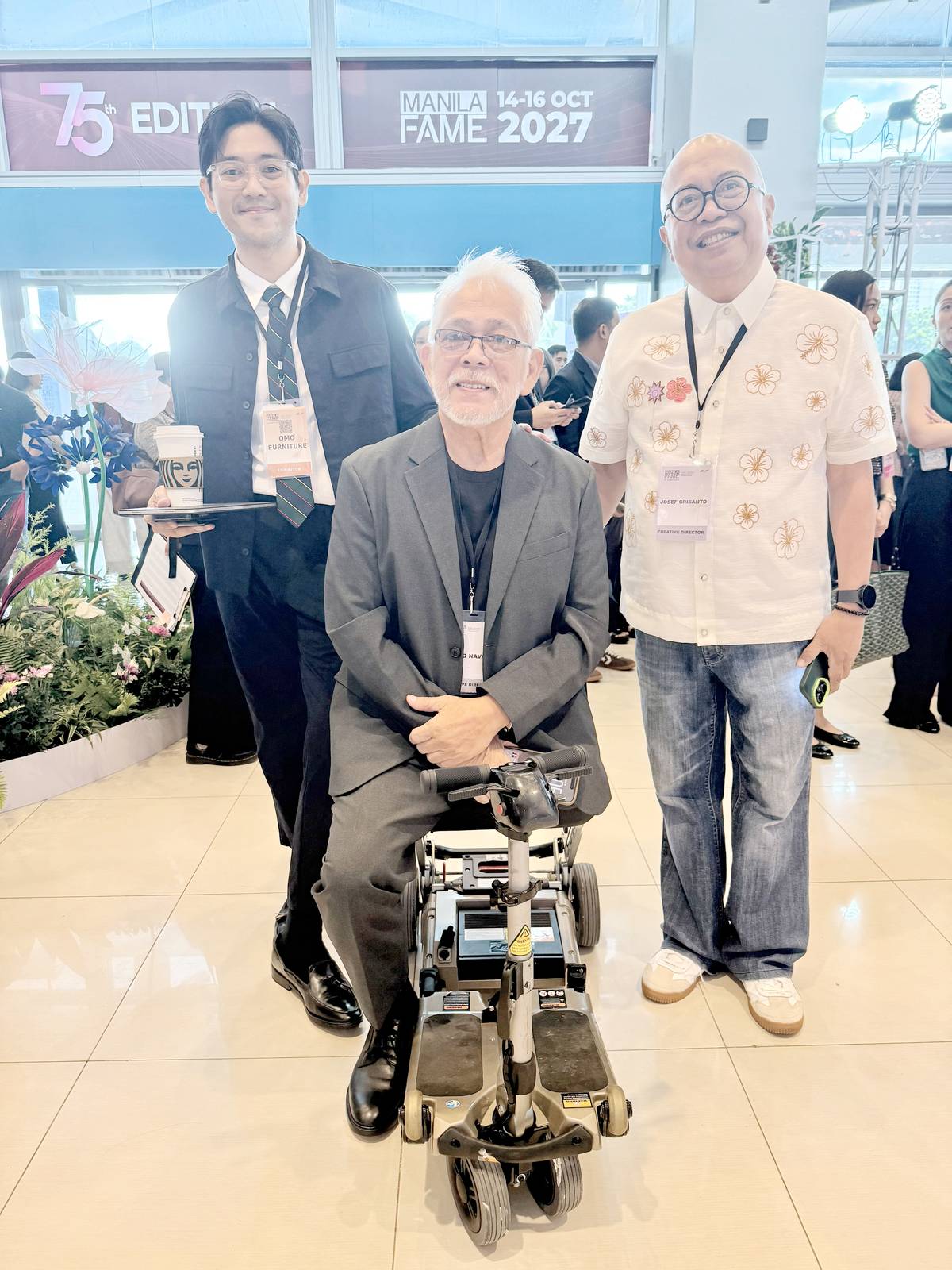 REV and Milo Naval and Josef Crisanto.