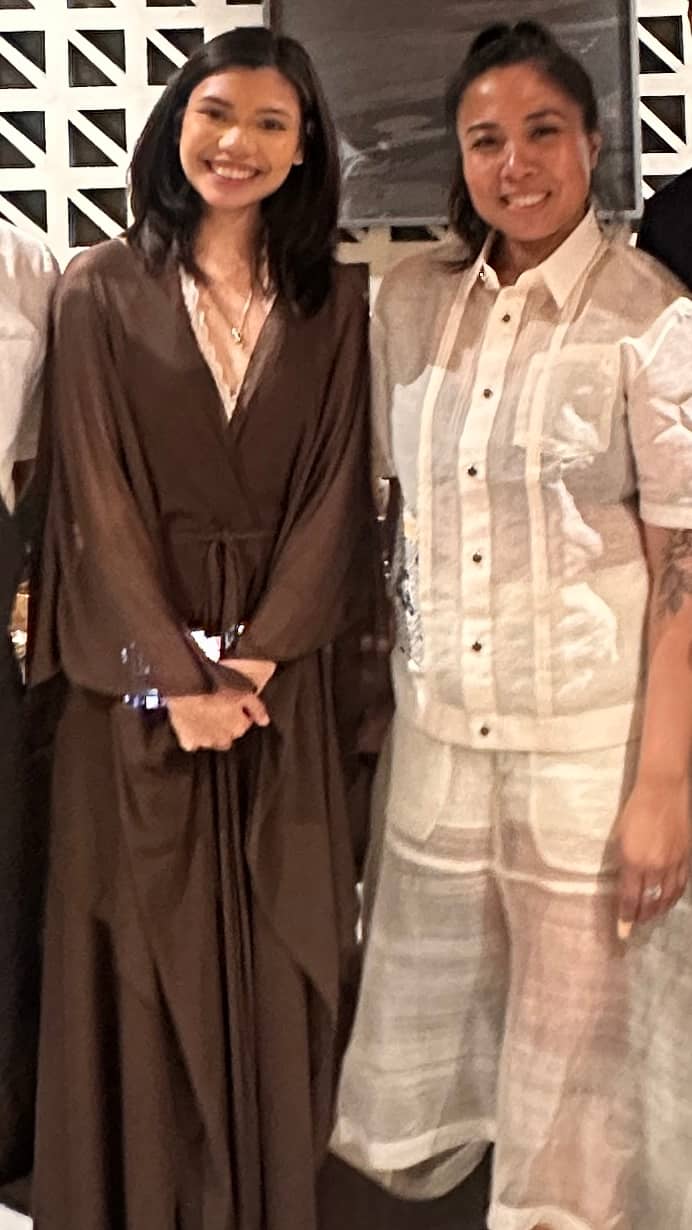 UNA’s Alana Ver and A LaQue’s Michelle Esteras.