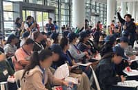 FORTY-NINE overseas Filipino workers arrive at Ninoy Aquino International Airport Terminal 3 on 23 October after availing of voluntary repatriation from Saudi Arabia amid rising tensions in the Middle East.