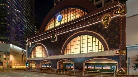 THE Central Station installation transforms a Hong Kong boutique into a grand railway station, celebrating the house’s travel heritage and iconic monogram.