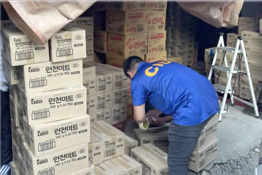 P1M unregistered luncheon meat seized in Angeles City 