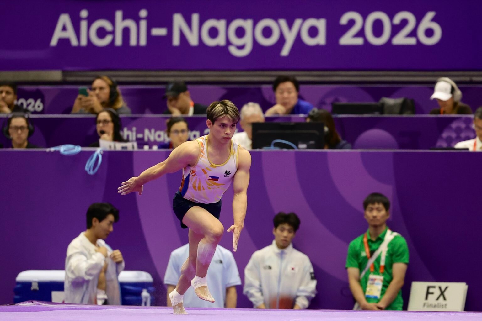 Yulo falls short of floor exercise gold