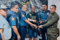 Soldiers turn over alleged shooting suspect to PNP in Cotabato