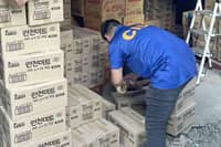 P1-M unregistered luncheon meat
seized in Angeles City