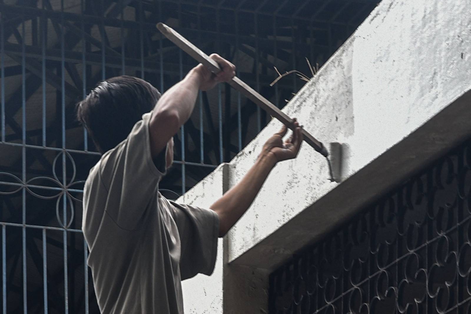 Gravekeepers and caretakers clean and maintain gravestones at the Manila North Cemetery in Manila, on October 24.

The Manila North Cemetery expects around 2 million visitors for this year's Undas. l Zedrich Xylak Madrid