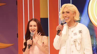 KAPUSO ‘Primetime Queen’ Marian Rivera and Vice Ganda.