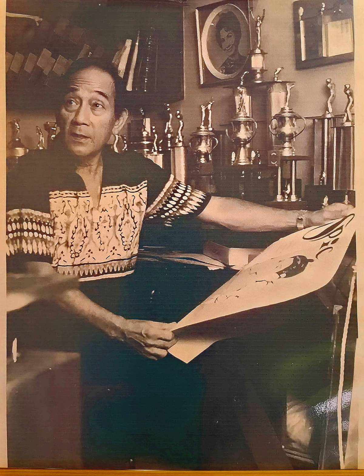 PORTRAIT of National Artist for Visual Arts Francisco Coching.