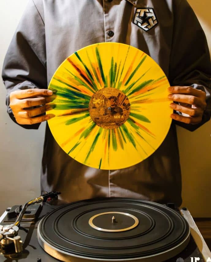THE cover of Mga Ani Ni Gloc 9, the rapper’s first-ever vinyl release featuring 11 tracks from his extensive discography.