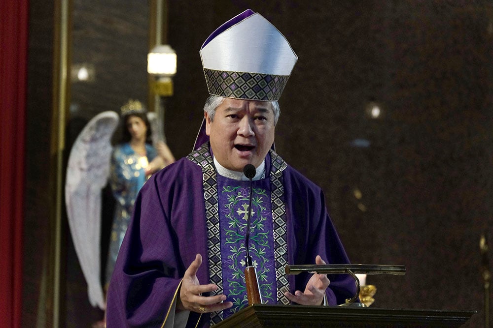 Archbishop Villegas urges gov’t to stand firm on West Philippine Sea