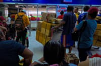 Passengers bound for the provinces flock to the Parañaque Integrated Terminal Exchange (PITX) on 25 October 2026 ahead of the Undas rush, as the Department of Transportation (DOTr) intensifies bus inspections and deploys personnel to ensure safe and orderly travel.
