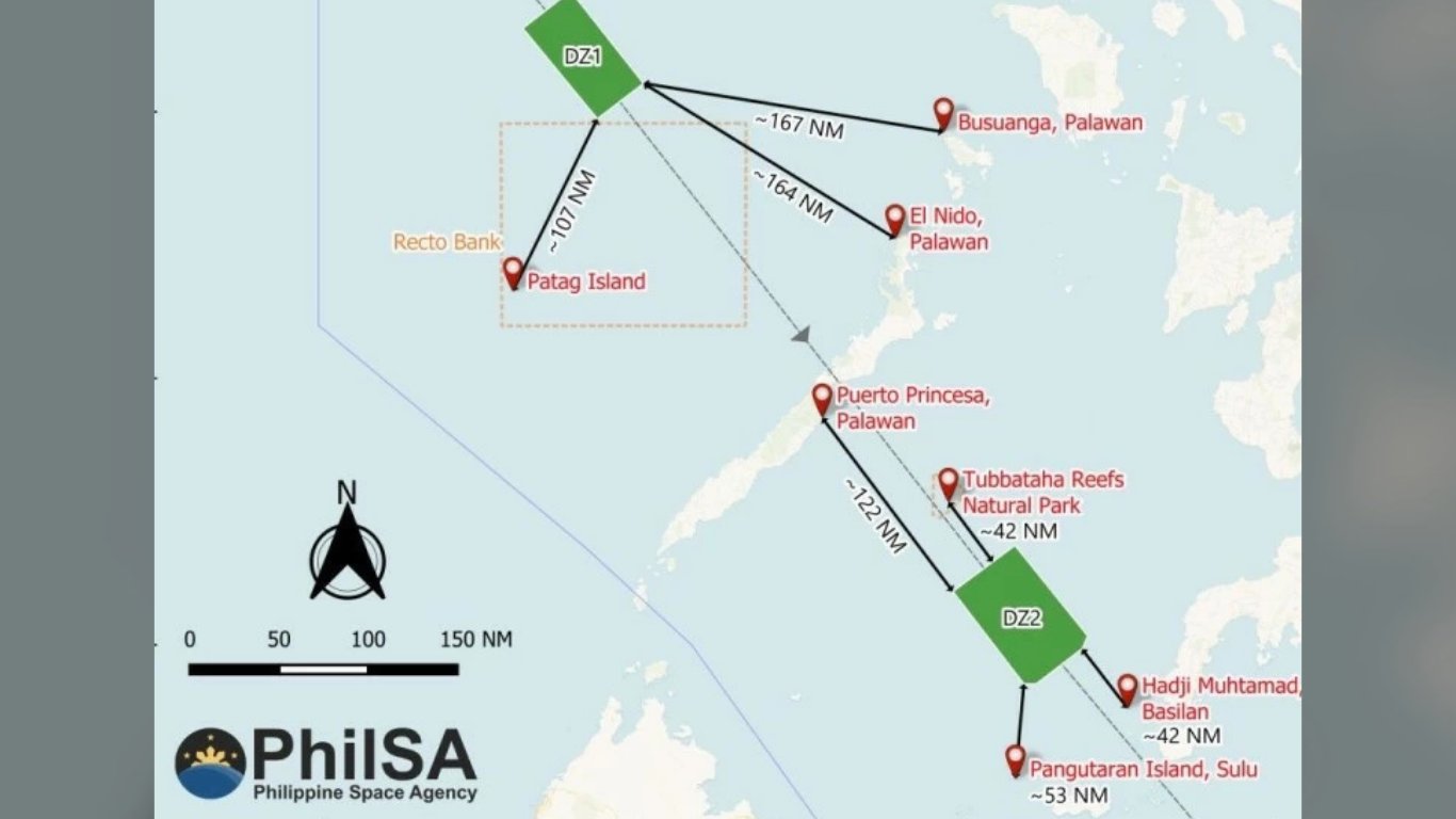 China rocket rains unwanted gifts on Phl