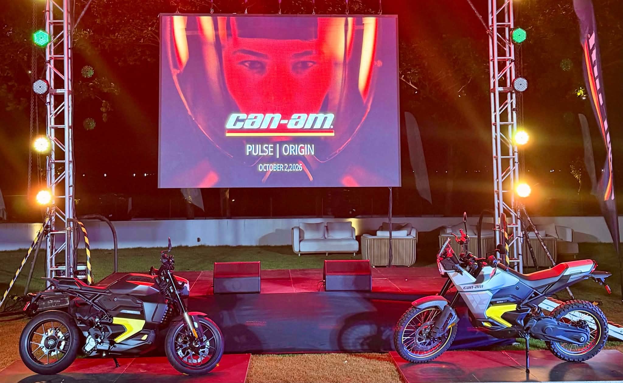 Can-Am returns on electric power