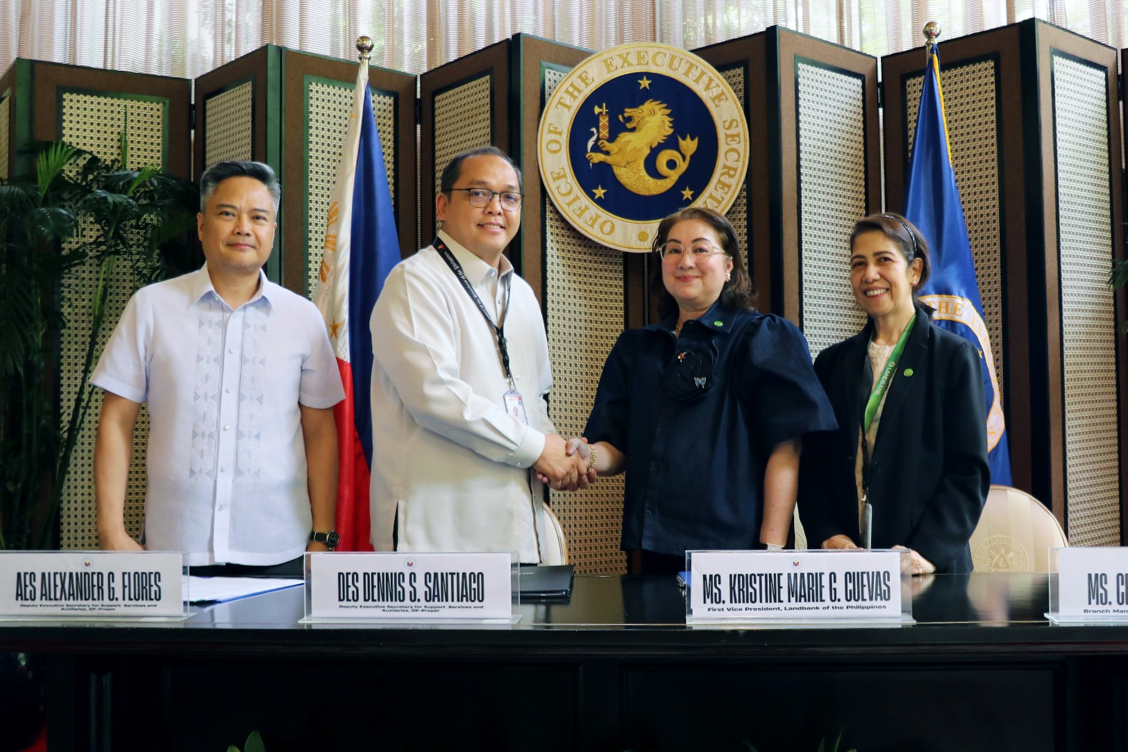 Palace signs deal with LANDBANK, Visa for digital procurement