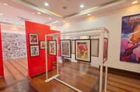 THE exhibit showcasing National Artist for Visual Arts Francisco Coching at the Pasig City Museum.