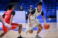 RYE Villaruz catches fire, dropping 29 points to lead the DLSZ Junior Archers to an 89-80 win over the UE Junior Red Warriors in Season 89 UAAP high school boys’ U16 basketball tournament on Sunday.