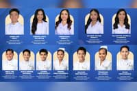 Dozen medical scholars now registered nurses