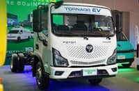 TORNADO 3.3 EV makes its official debut as FOTON’s new light-duty electric truck intended for businesses that need greater cargo capacity.
