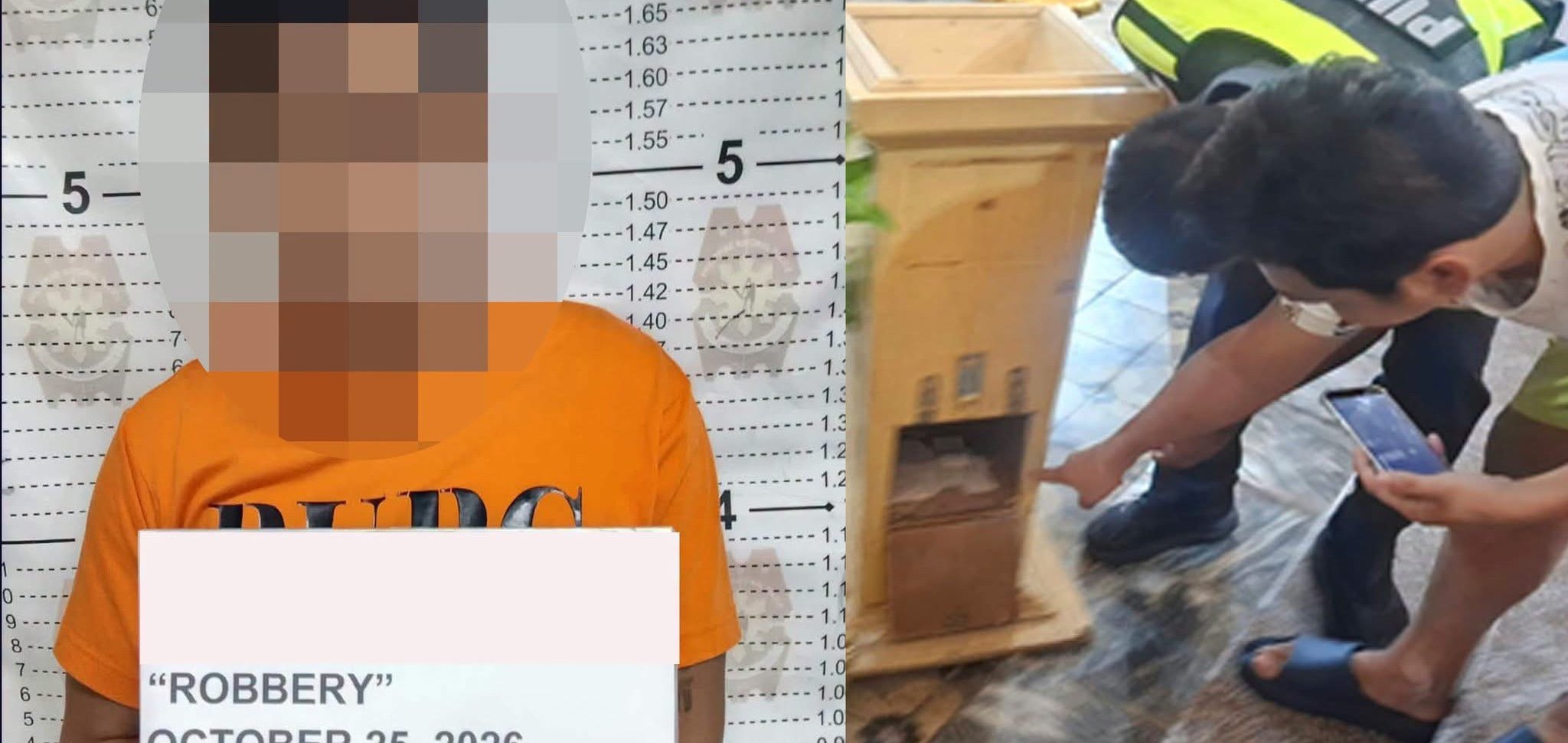 Man arrested for allegedly stealing church donations in Vigan City