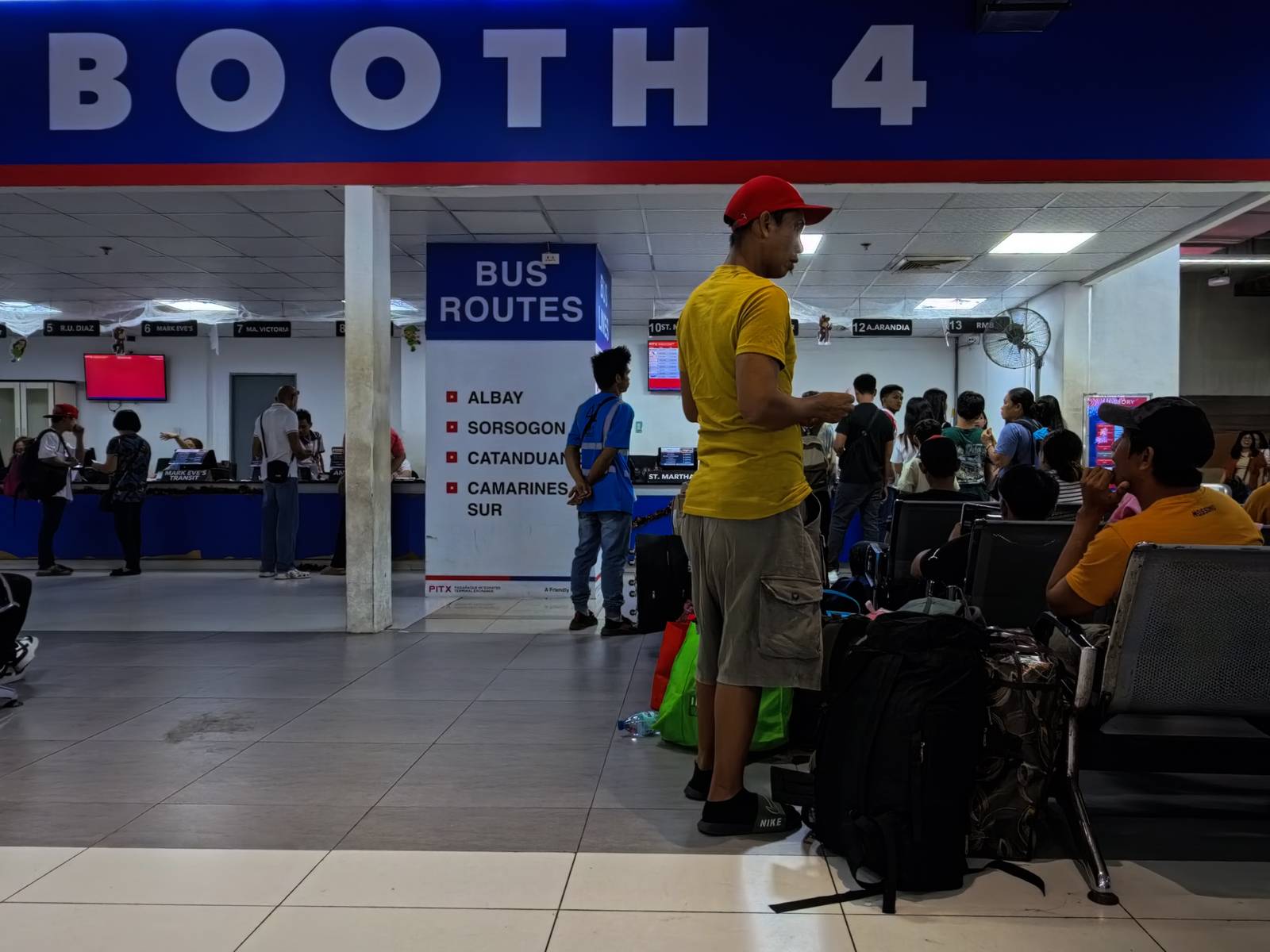 Passengers bound for the provinces flock to the Parañaque Integrated Terminal Exchange (PITX) on 25 October 2026 ahead of the Undas rush, as the Department of Transportation (DOTr) intensifies bus inspections and deploys personnel to ensure safe and orderly travel.