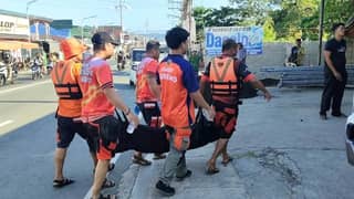 Boy swept away while trying to save brother
