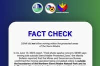 DENR denies allowing mining in protected areas of Sierra Madre