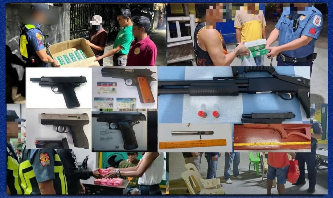 9 firearms surrendered, ₱37K in illicit cigarettes seized in Nueva Ecija