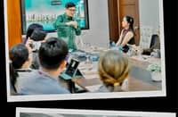 Renowned architect and urban planner Felino "Jun" Palafox Jr. presents his team's insights during a consultation with San Fernando, Pampanga Mayor Vilma Balle-Caluag and city officials today, October 26. The meeting focused on integrating sound urban planning with flood mitigation strategies to build a more resilient capital city.